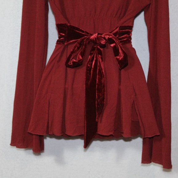 Y2K style Arden B peasant top - Picture 11 of 12